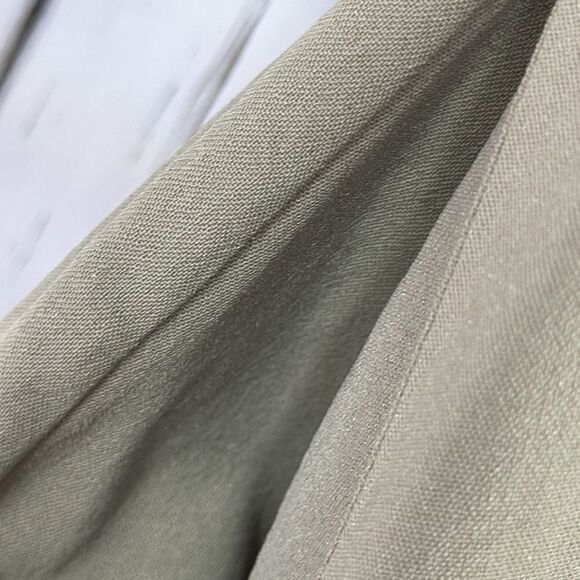 Zara Olive Green Oversized Hoodie Dress with Half Zip Size M Streetwear Edgy - Picture 12 of 16